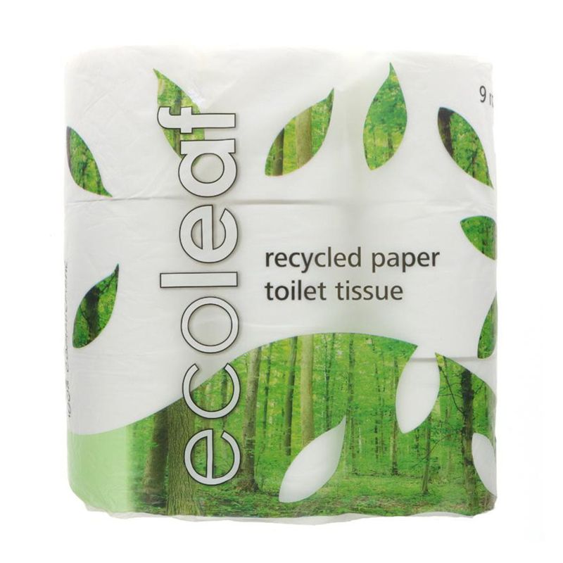 Ecoleaf Toilet Paper (4 pack) Scoop Wholefoods Bath
