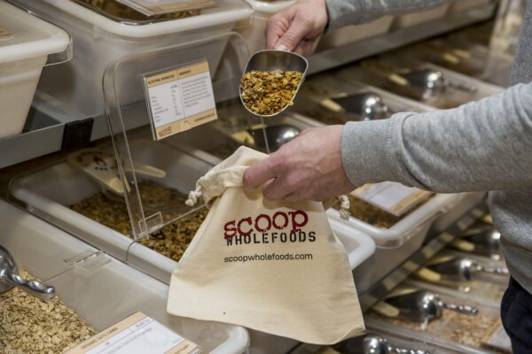 Scoop's Calico Bag