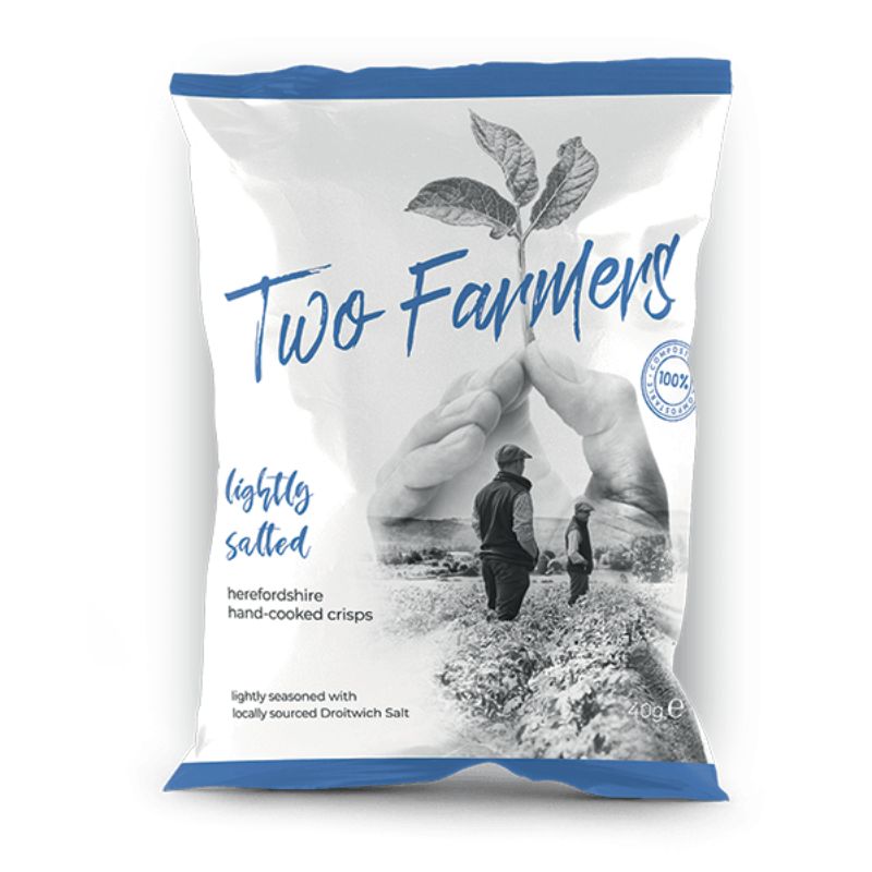 Two Farmers Lightly Salted Crisps (Large)