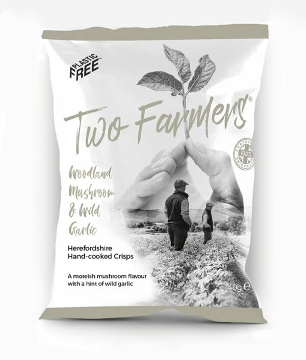 Two Farmers Woodland Mushroom Crisps (Small)